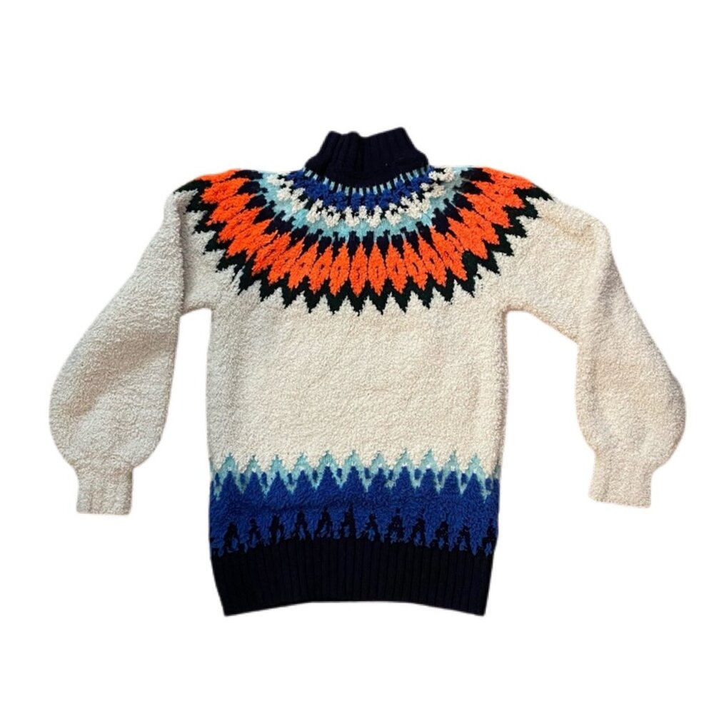 PRE-OWNED - Anthropologie Pilcro Fair Isle Sweater